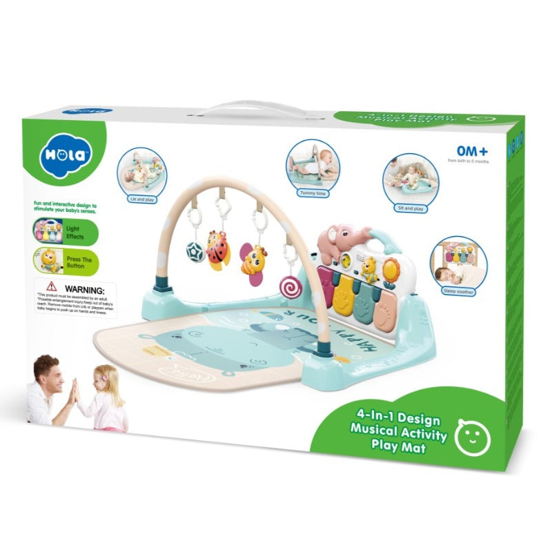 4-in-1 Musical Activity Play Mat
