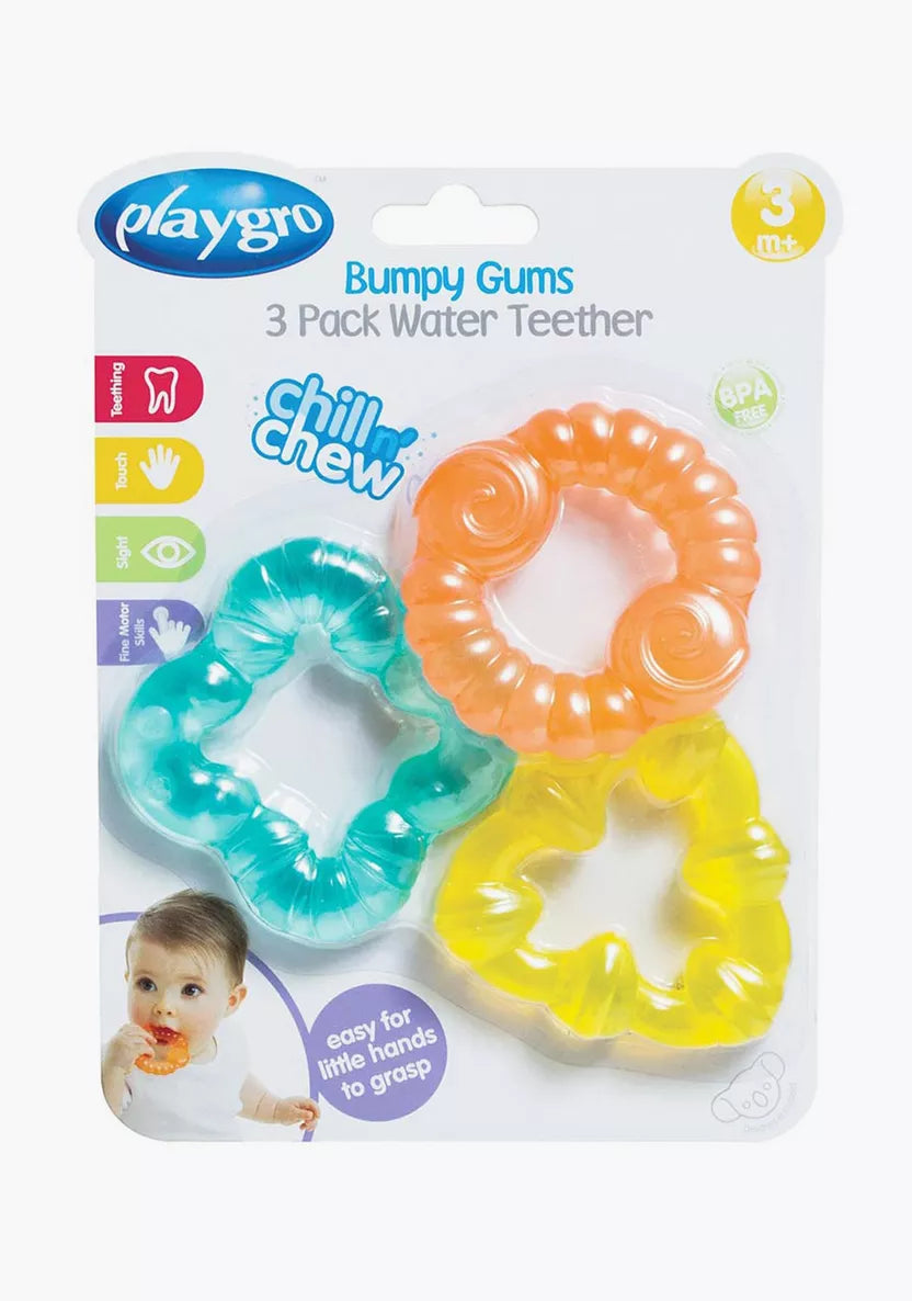 Bumpy Gums 3 Pack Water Teether