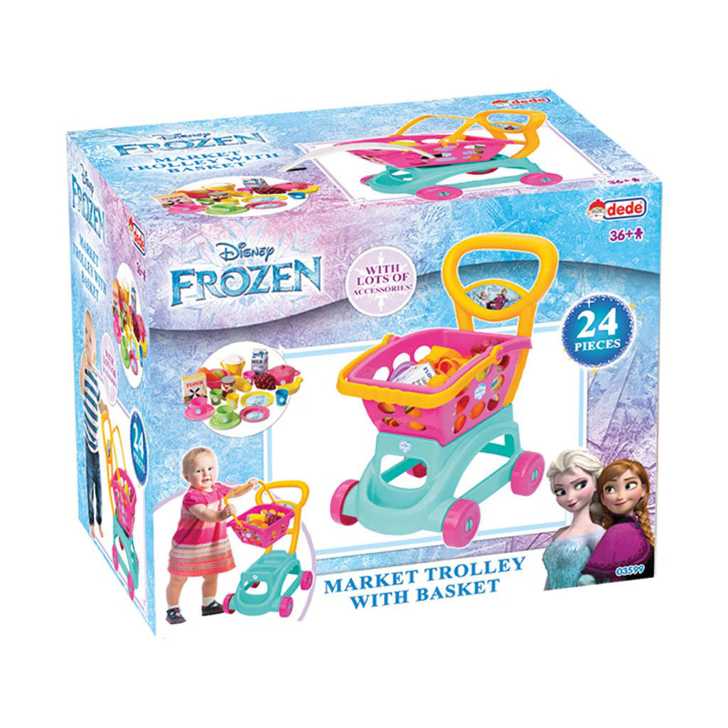 Dede Disney Frozen Market Trolley with Basket