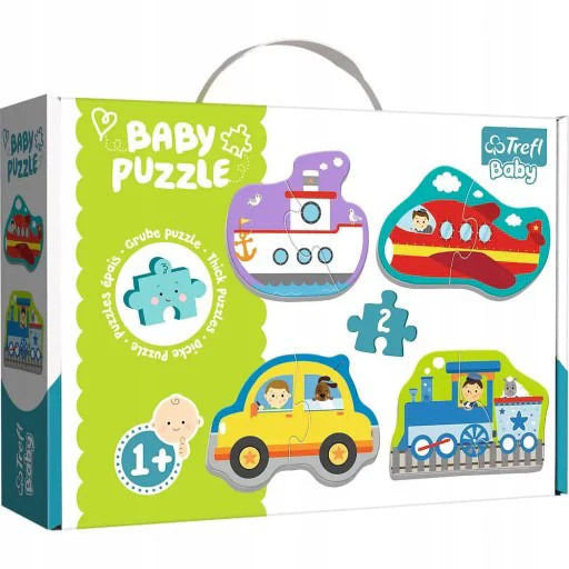 Trefl Baby Classic Transport Vehicles Puzzle