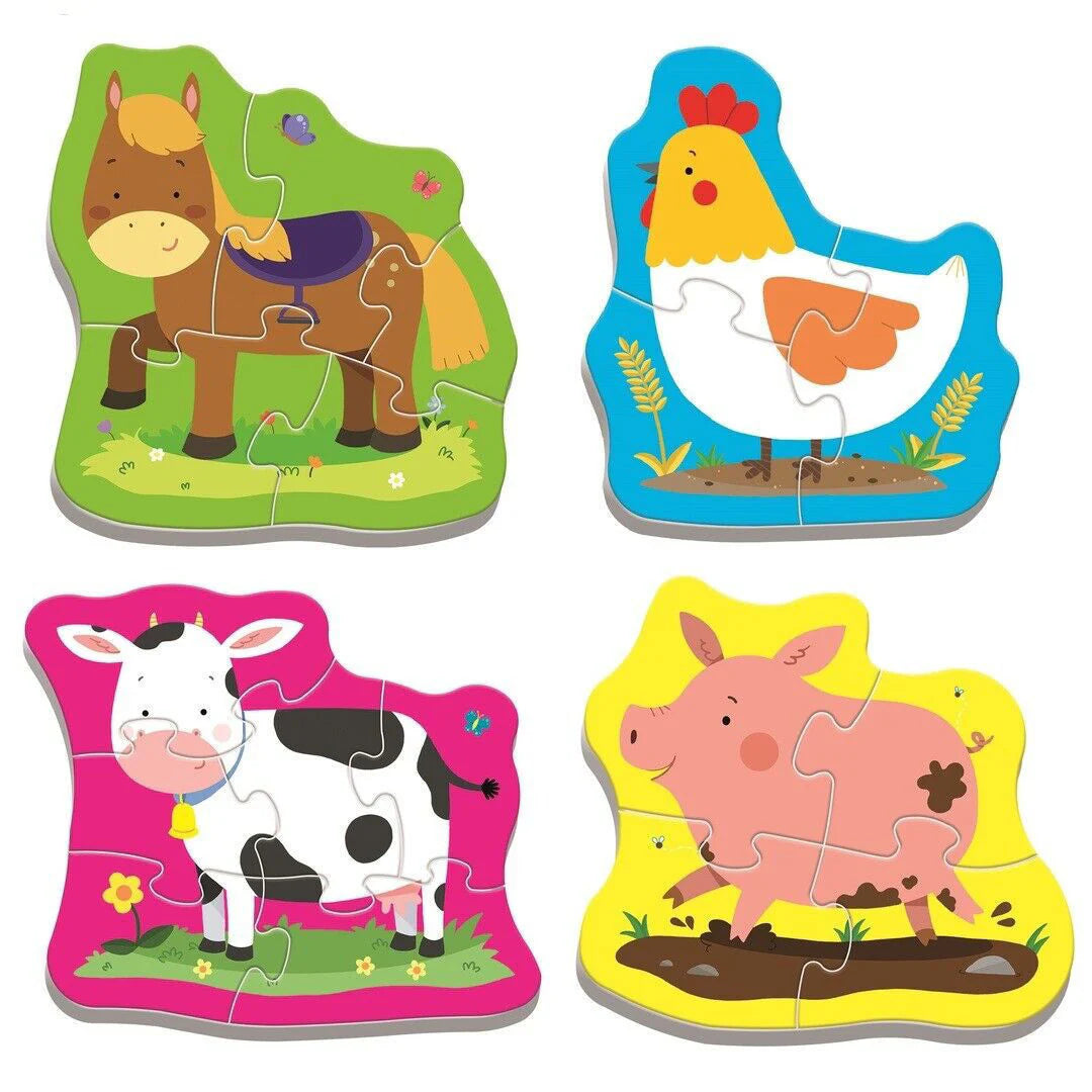 Trefl Baby Classic Animals on the Farm Jigsaw Puzzle