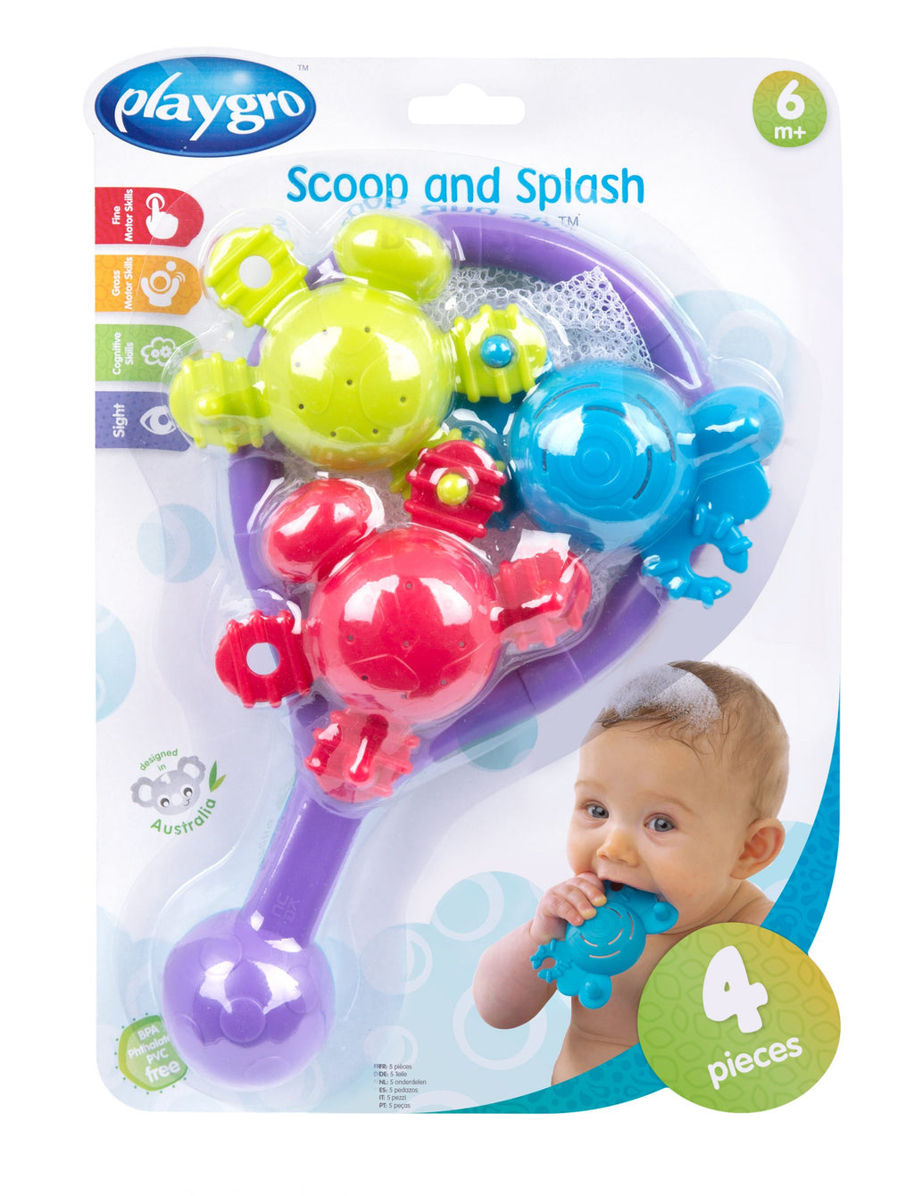 Scoop And Splash Bath Set