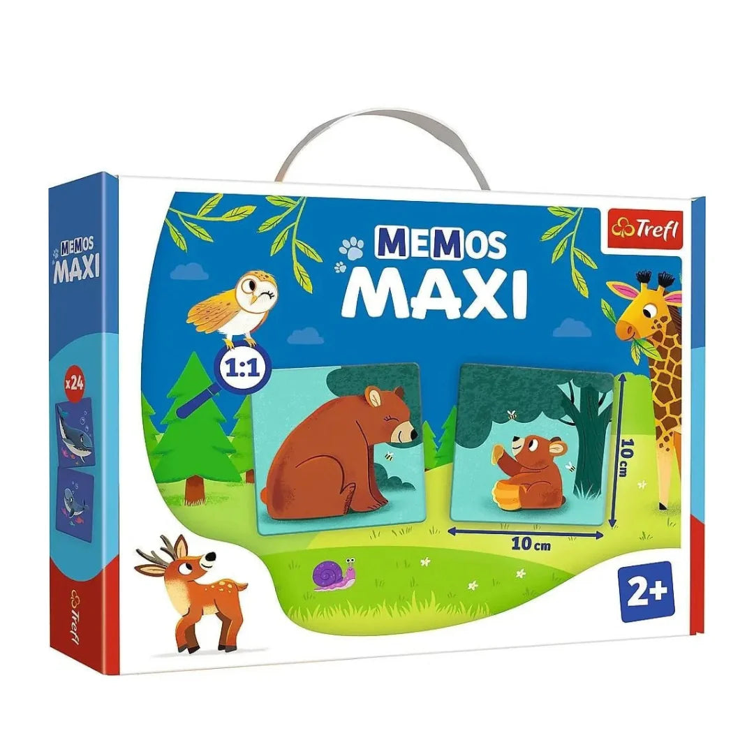 Memos Maxi Animals Memory Cards