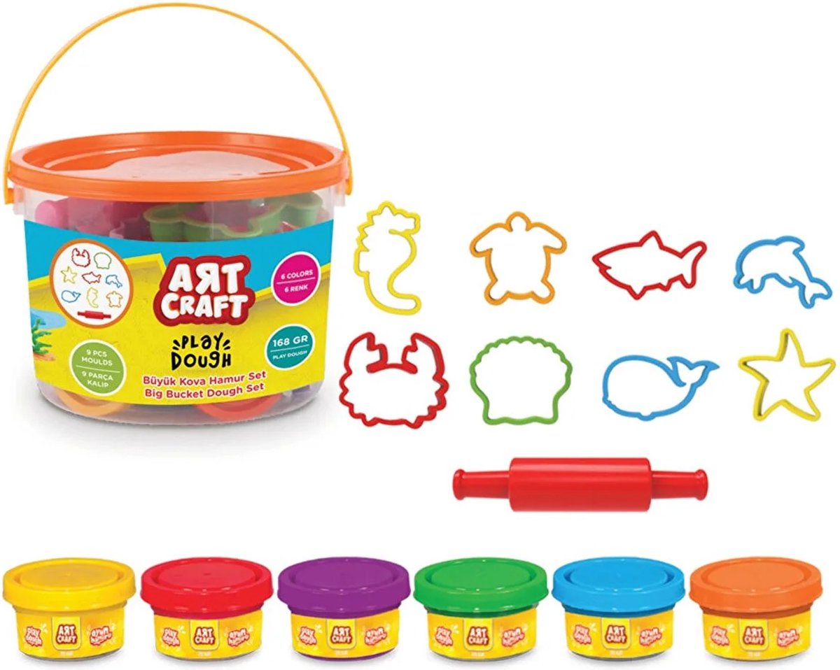 Dede Art Craft Big Bucket Dough Set