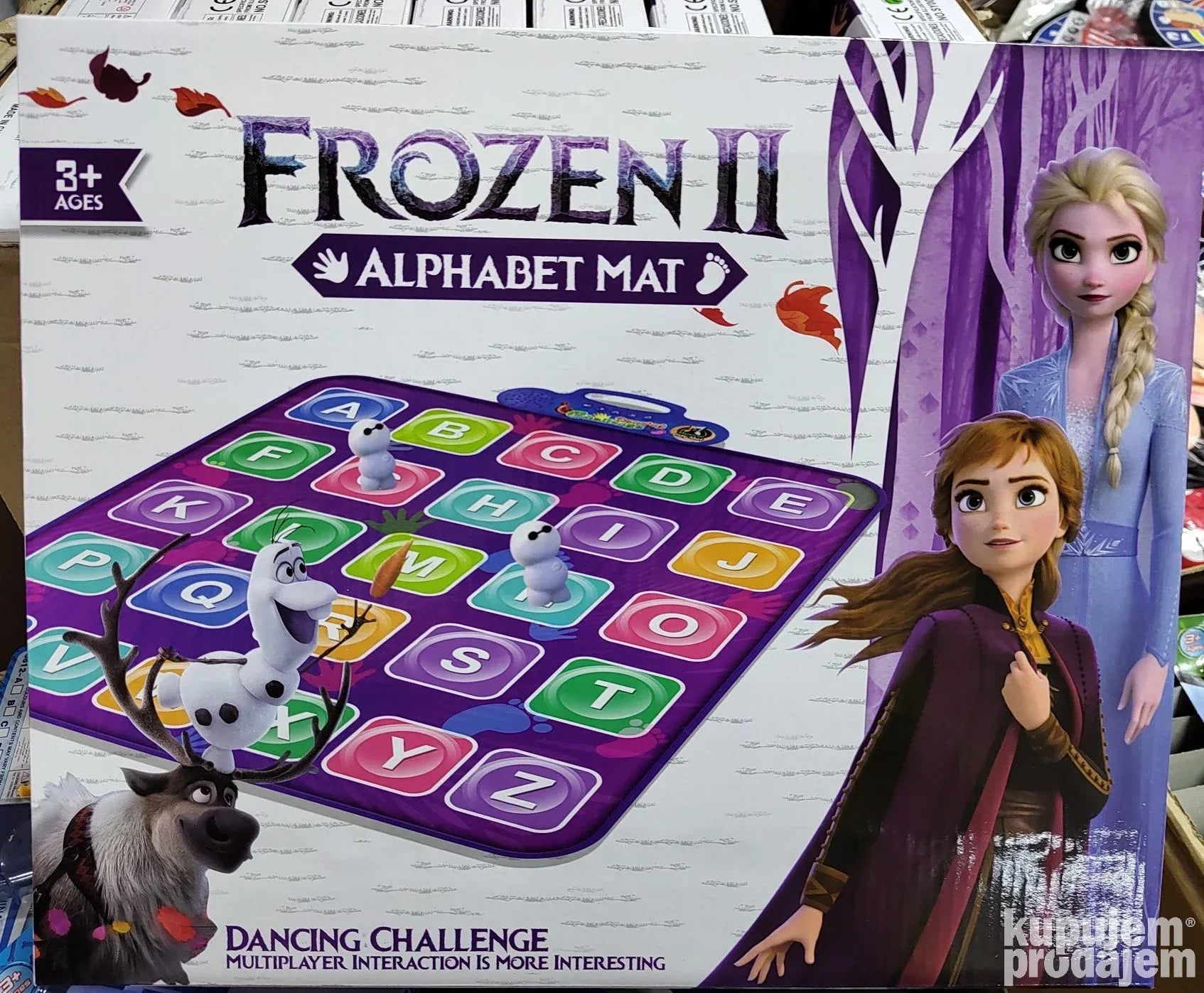 Frozen Alphabet Mat