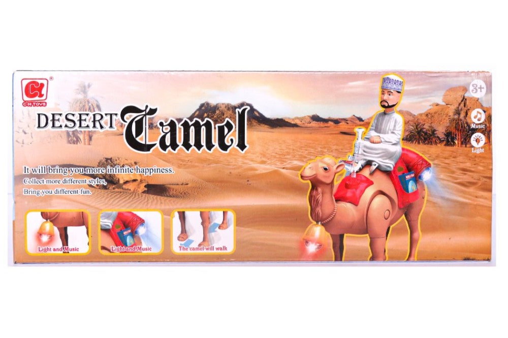 Desert Camel With A Rider