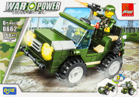 War Power Military Command Car And Can Be Reconfigured Into Other Shapes Building Blocks Series