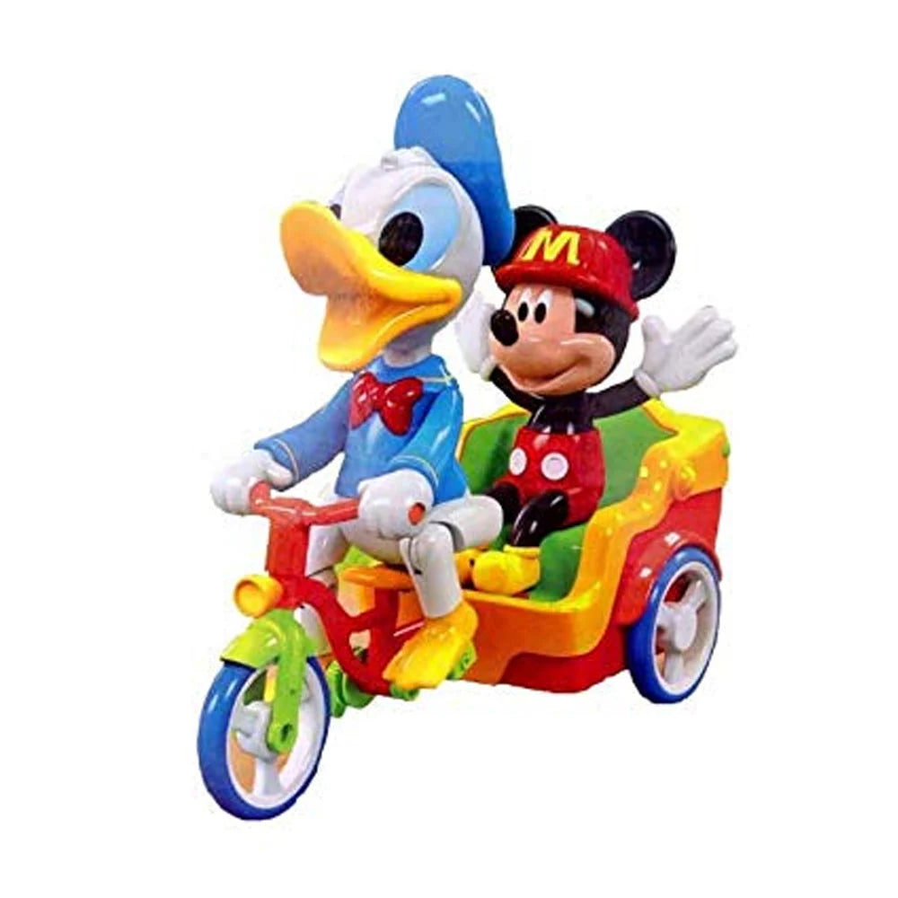 Mickey Mouse and Donald Duck Electric Tricycle Musical Toy