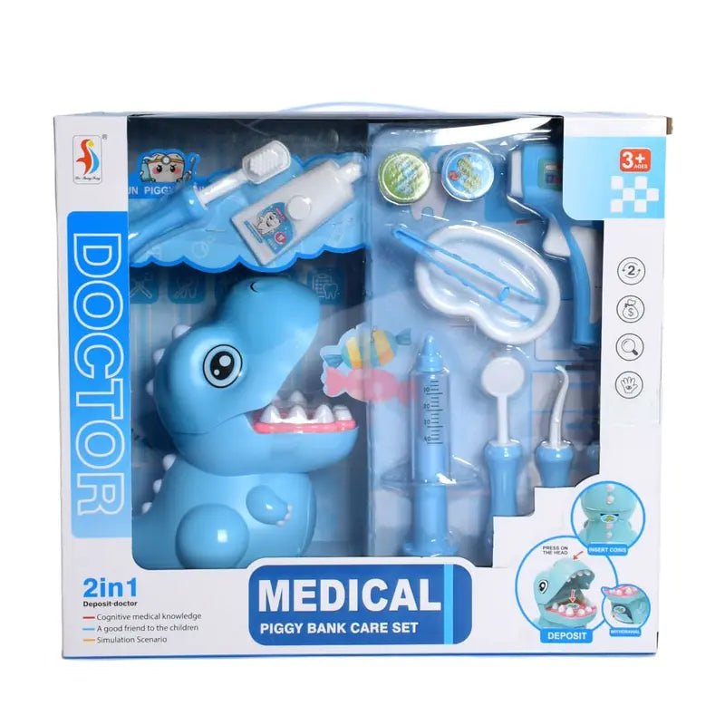 Medical Piggy Bank Care Set