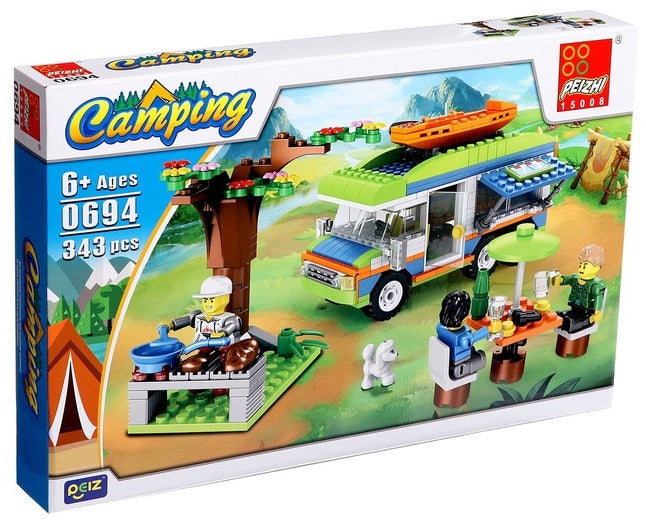 Camping Van Building Block Series