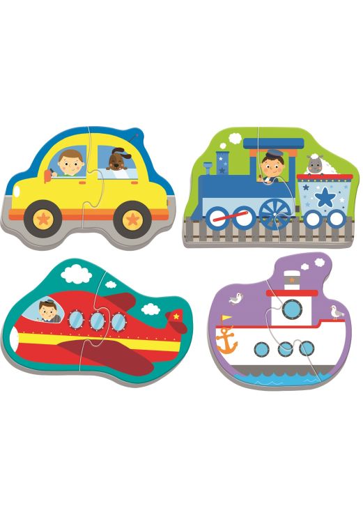 Trefl Baby Classic Transport Vehicles Puzzle