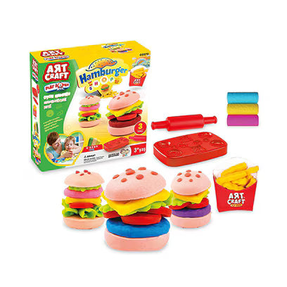 Dede Art Craft Hamburger Play Dough Set