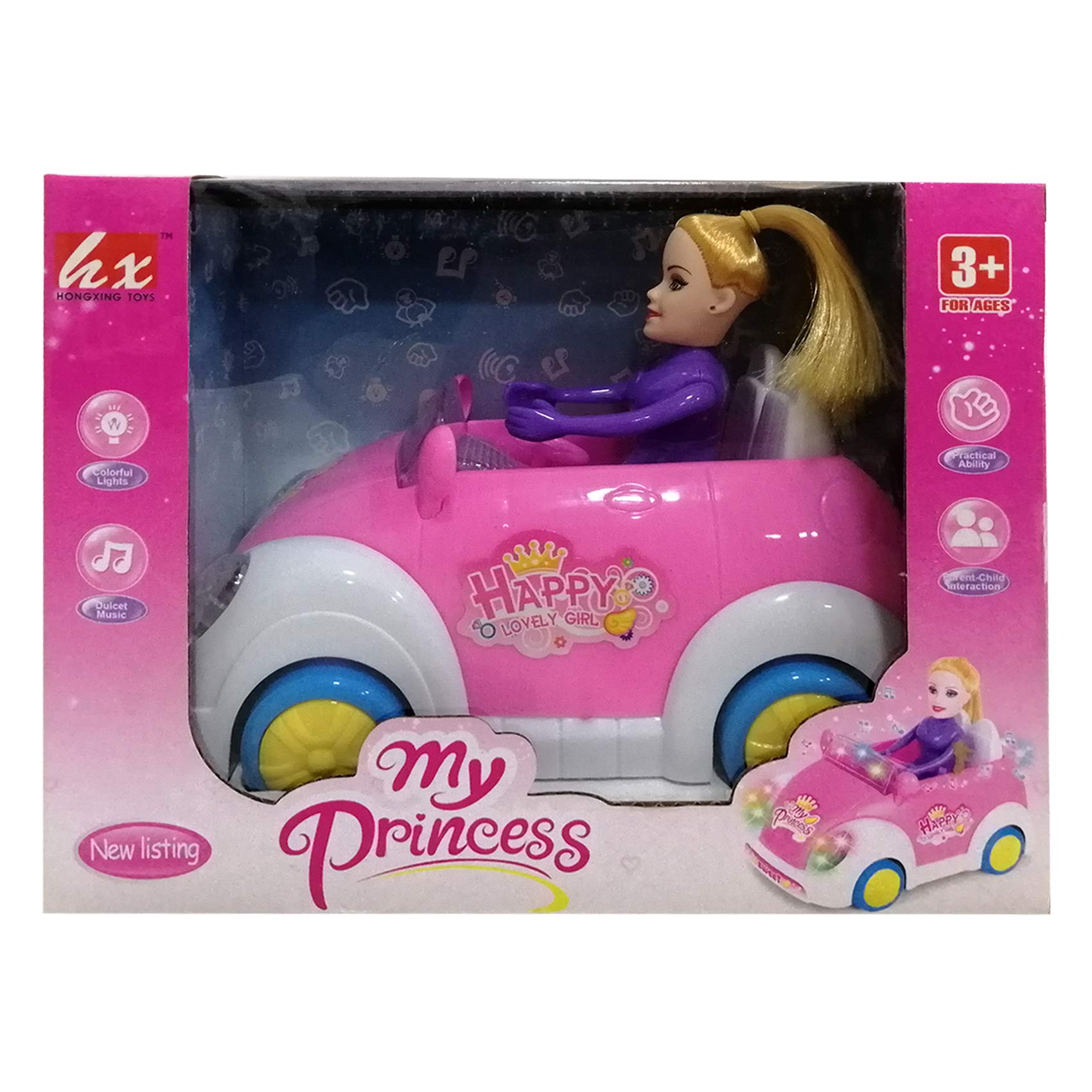 My Princess Musical Toy Car