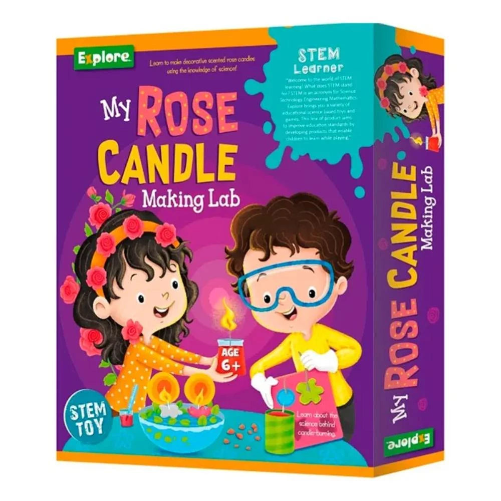 My Rose Candle Making Lab