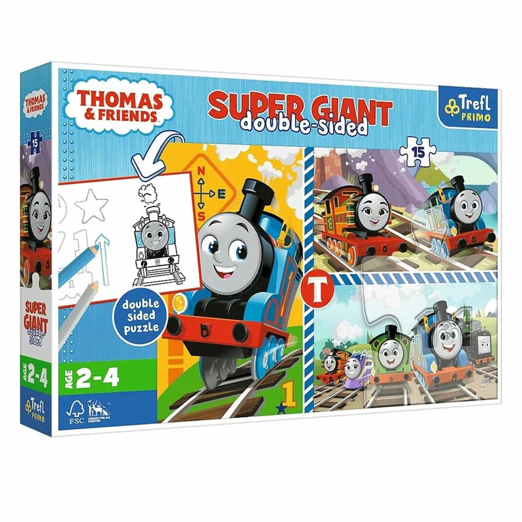 Trefl Primo Super Giant 15-piece Double-Sided Puzzle