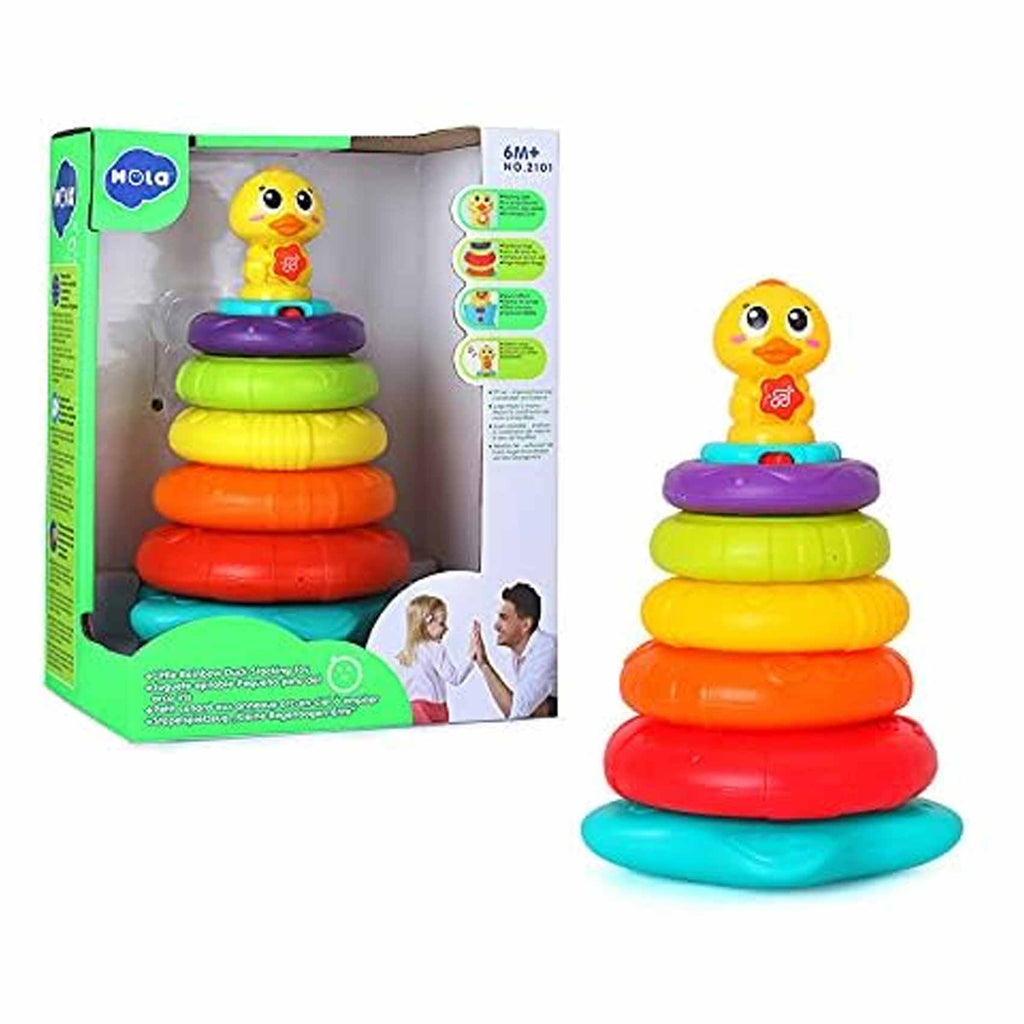 Little Rainbow Duck Stacking Toy