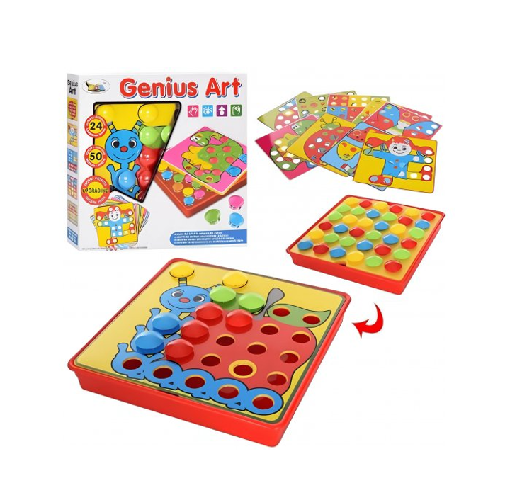 Genius Art Button Art Toy
