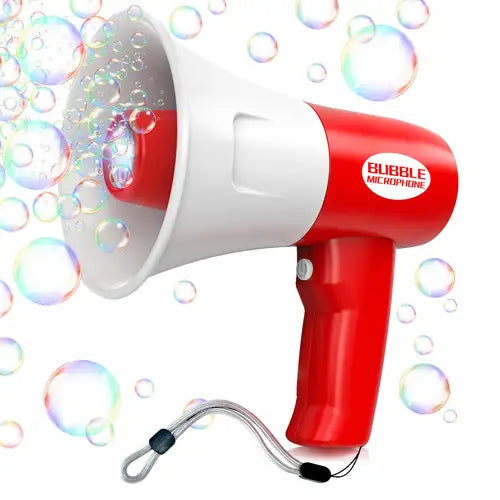 Microphone Bubble Gun