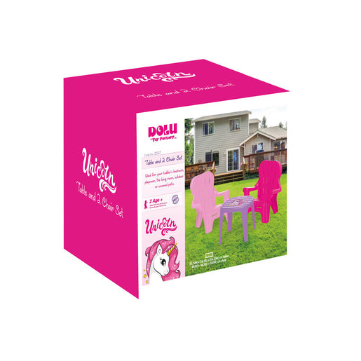 Dolu Unicorn Table And Chair Set