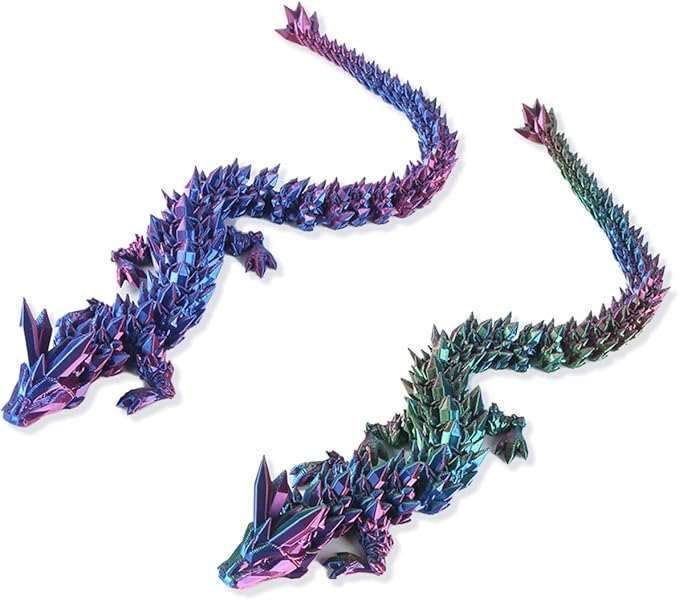 3D-Printed Articulated Dragons