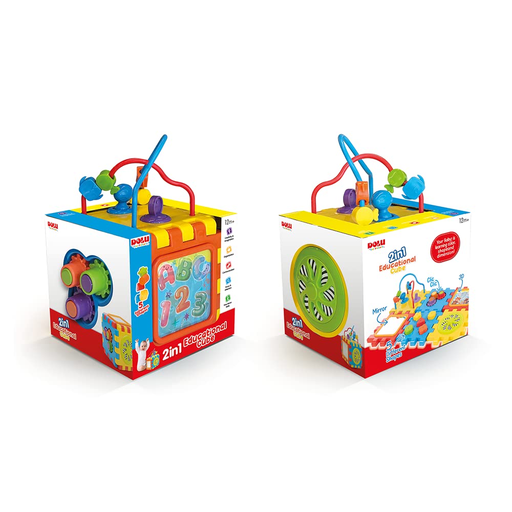 Dolu 2-in-1 Educational Cube