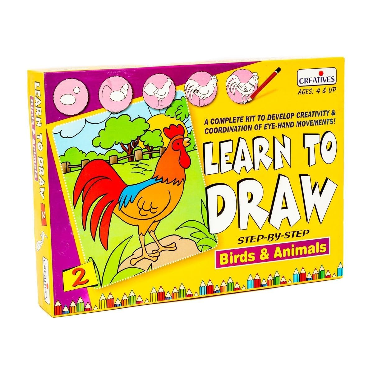 Learn To Draw Step By Step Birds And Animals