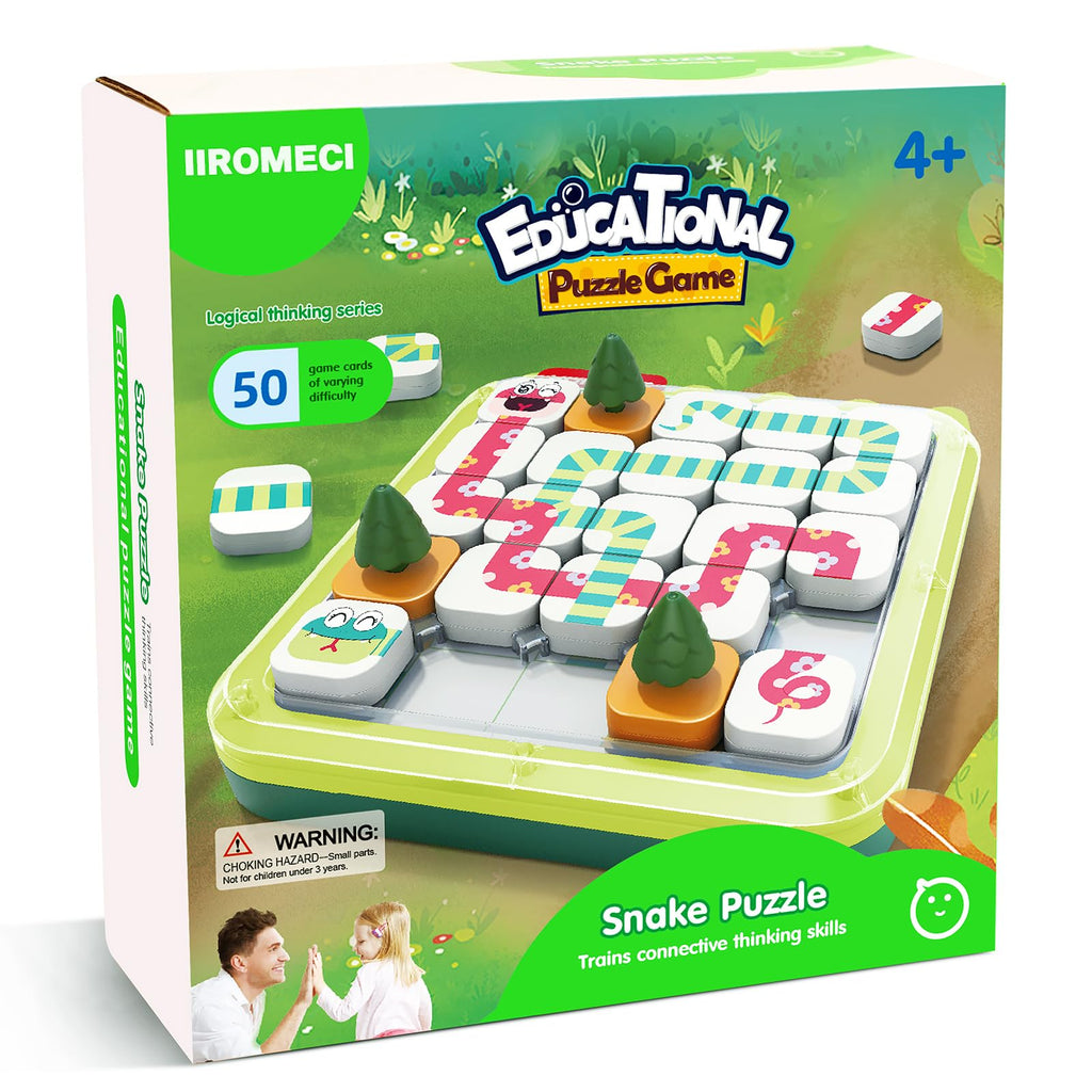 Snake Puzzle Educational Game