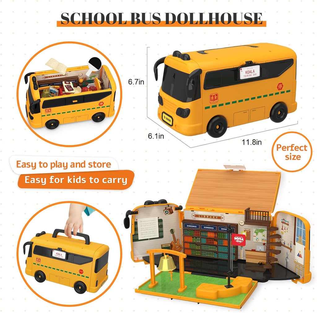 School Bus DollHouse