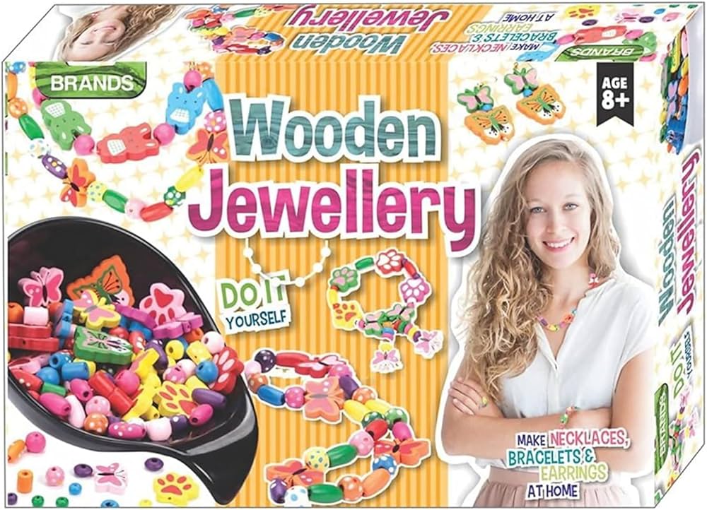 Wooden Jewellery Making kit
