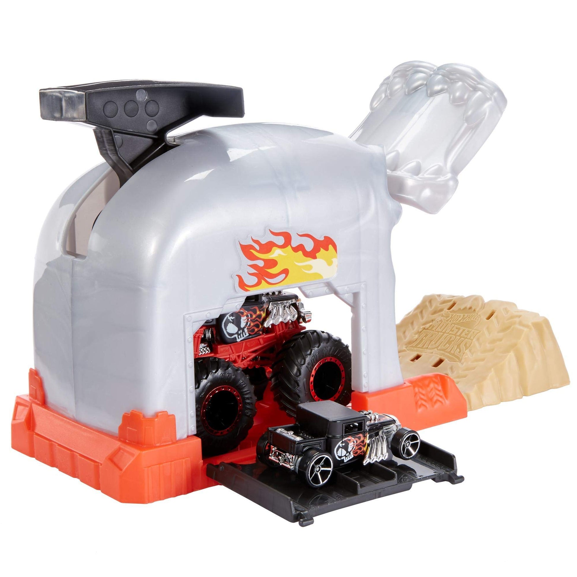 Hot Wheels Monster Truck Pit And Launch