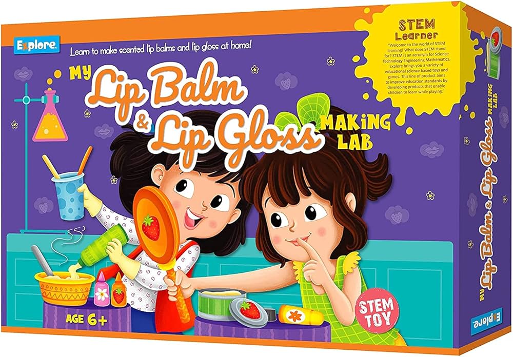 My Lip Balm And Lip Gloss Making Lab