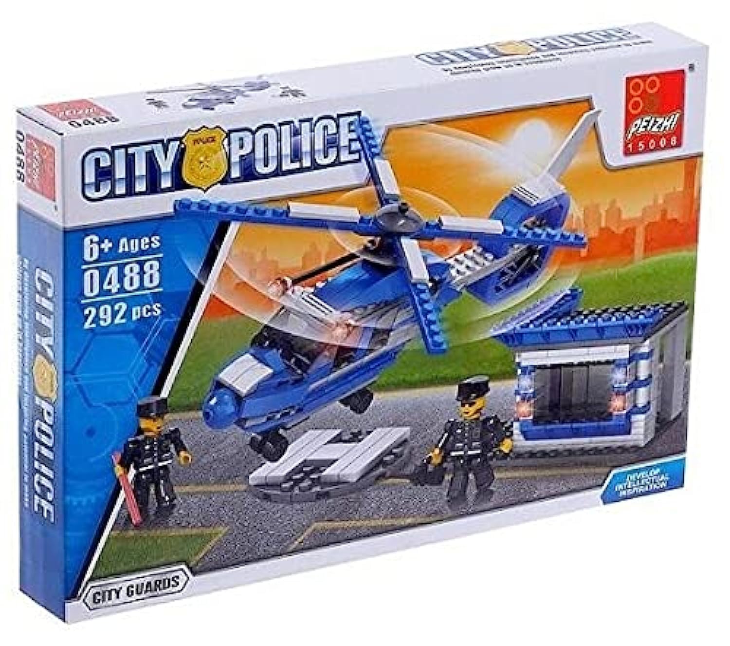 City Police Building Block Set