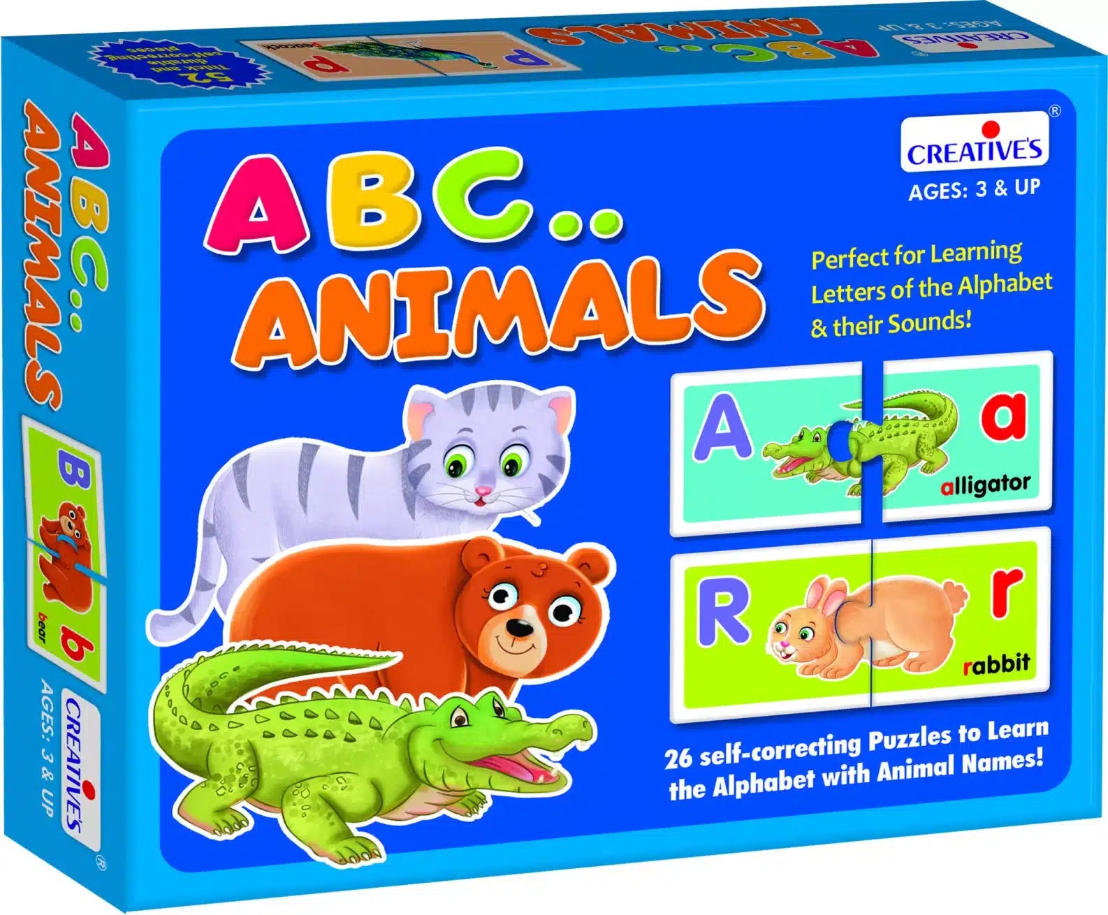 ABC Animals Educational Puzzle