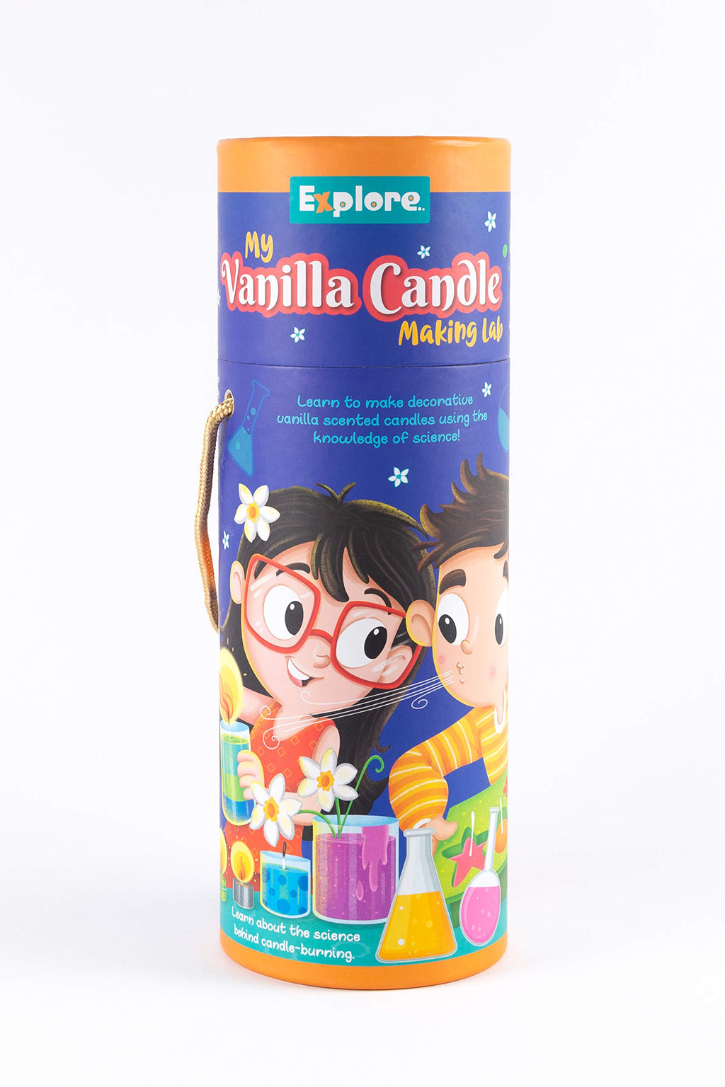 My Vanilla Candle Making Lab