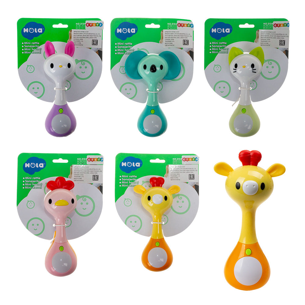 Hola Baby Toys Mini Rattle