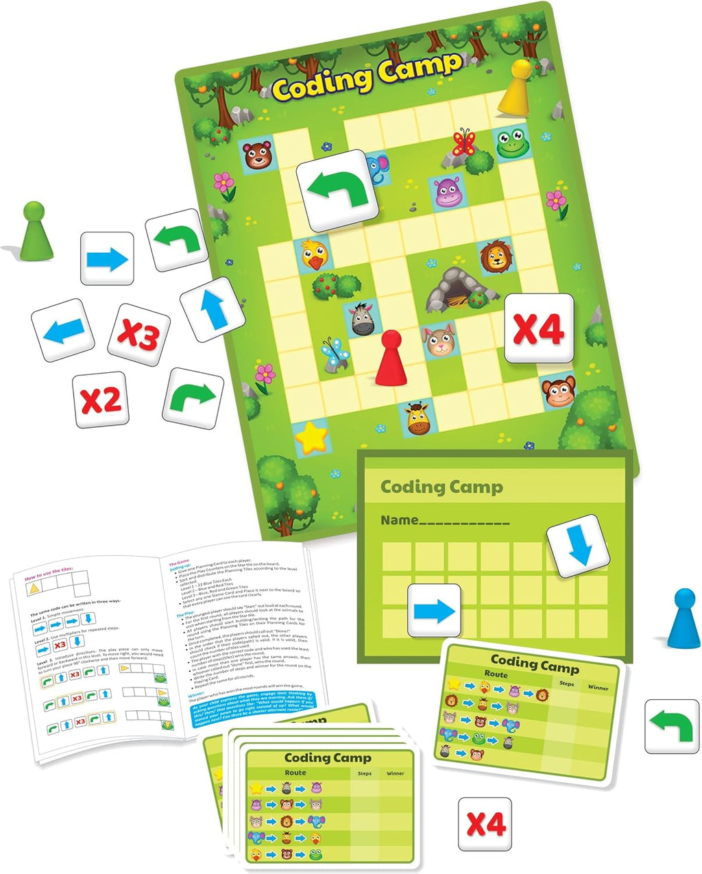 Coding Camp Board Game