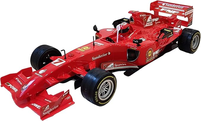 Friction-Powered Toy Formula Racing Car