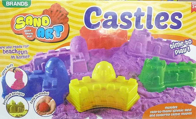 Castles Shapes Sand Art