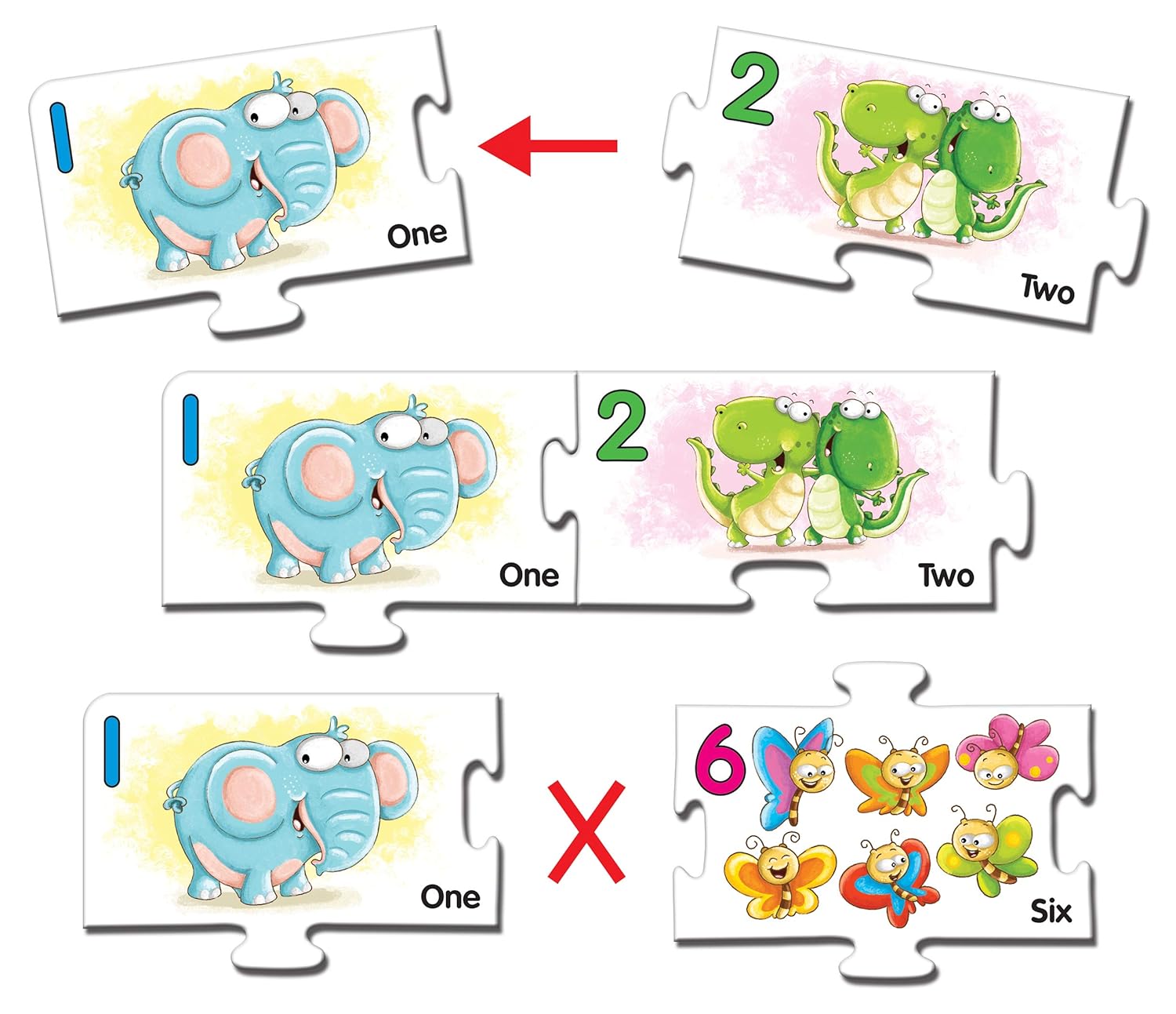 Numbers Floor Puzzle