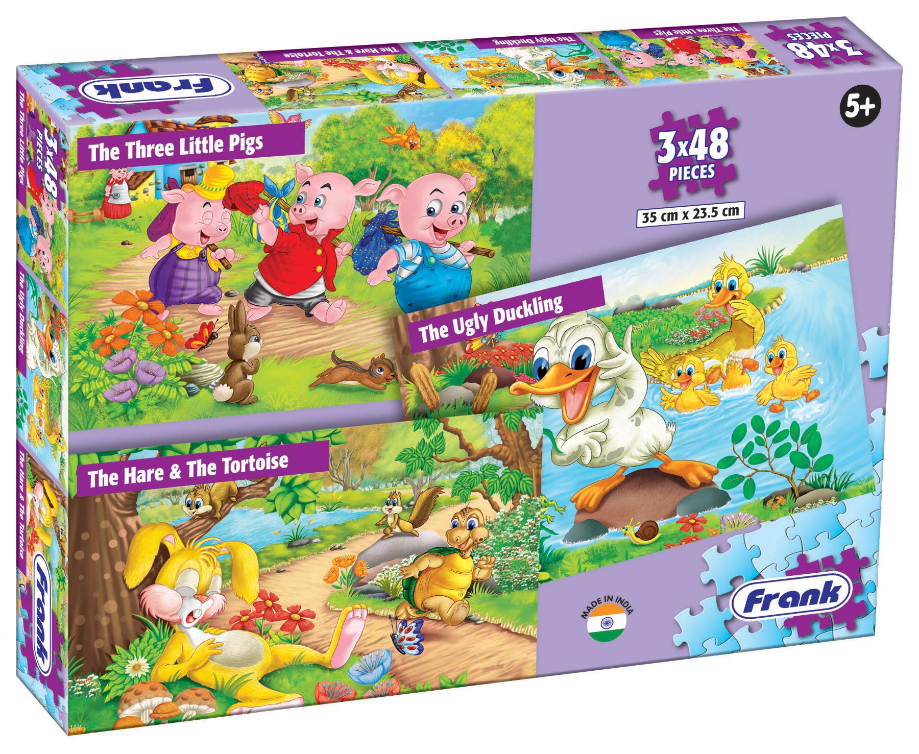 Frank 3 in 1 Jigsaw Puzzle Set
