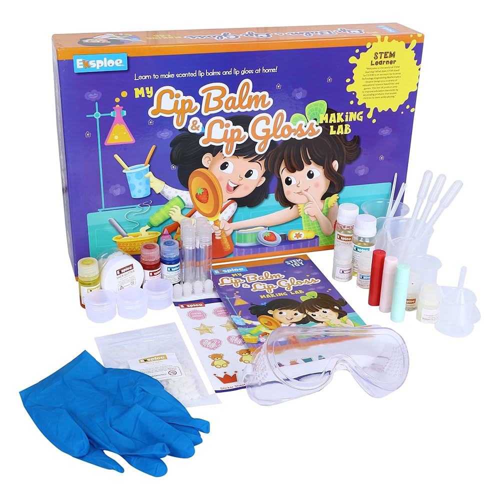 My Lip Balm And Lip Gloss Making Lab