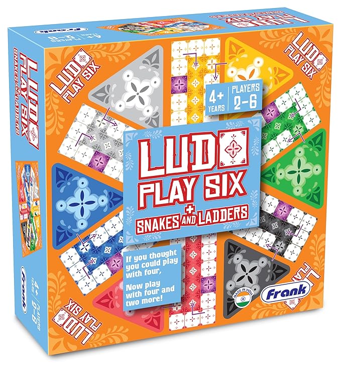 Ludo Play Six Snakes and Ladders board game