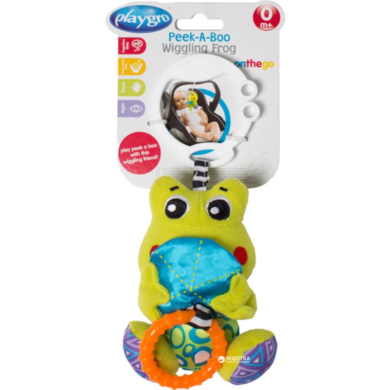 Peek-A-Boo Wigging Frog