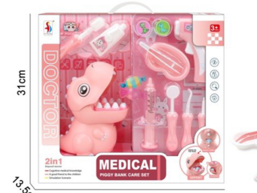 Medical Piggy Bank Care Set