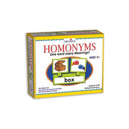 Homonyms Educational Puzzle