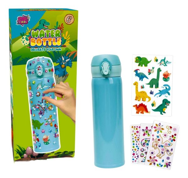 Dino Water Bottle Decorating Kit