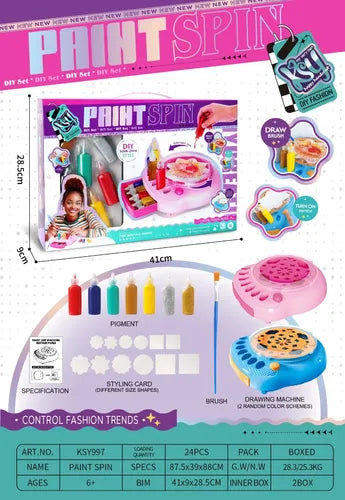 Paint Spin Machine Kit
