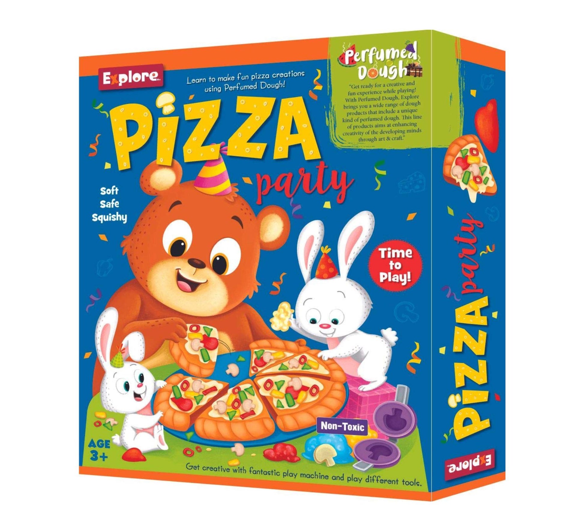 Pizza Party Play Dough Set