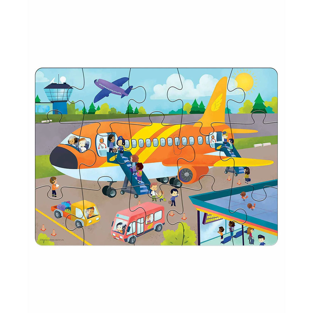 Aeroplane 15-piece floor puzzle