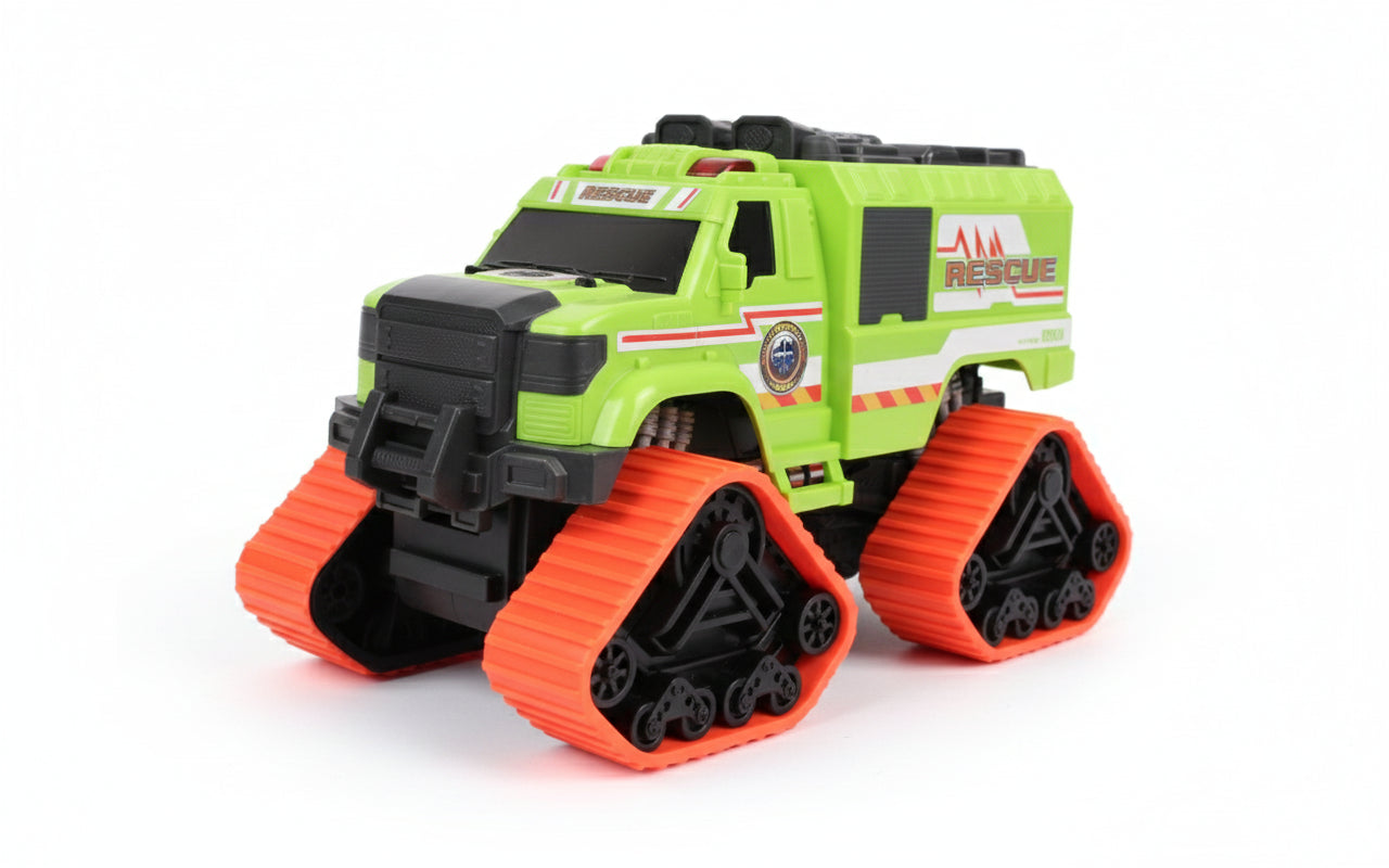 Green Rescue Vehicle Toy